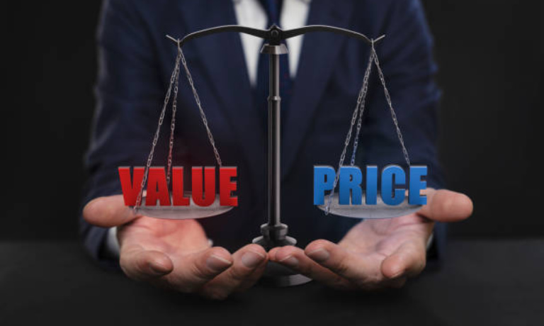 Compare Value and Transparency