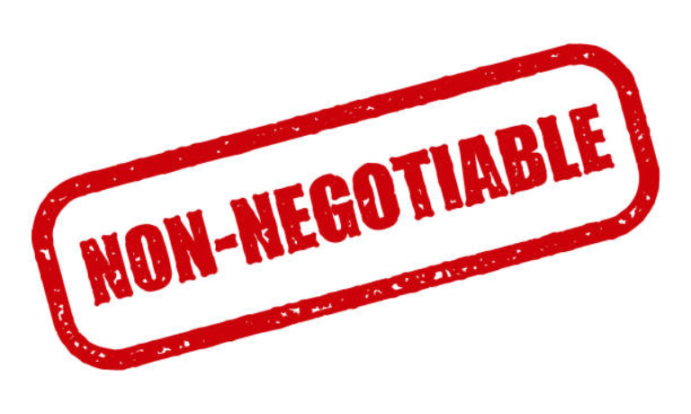 Standards – The Non-Negotiable Benchmarks