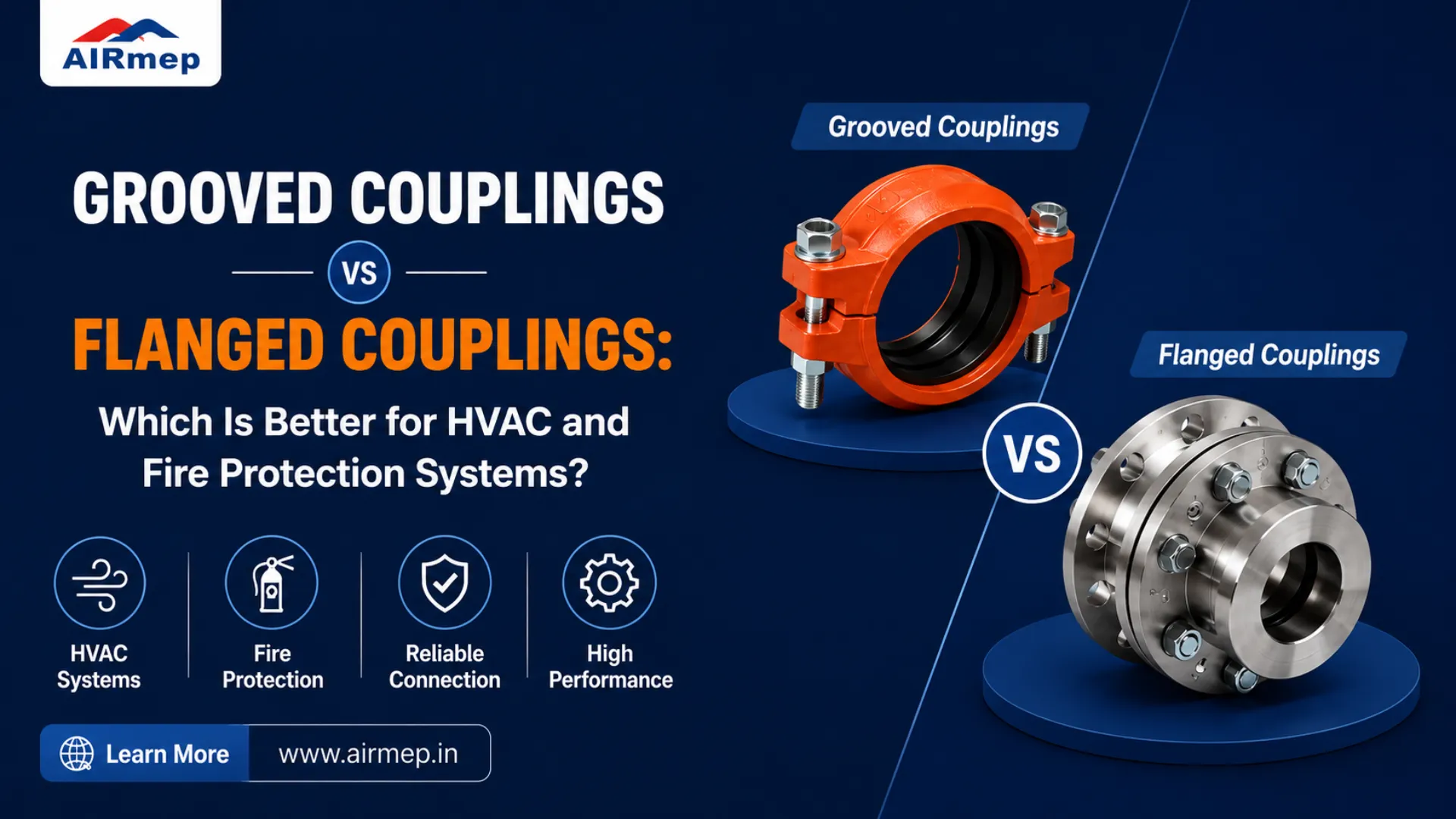 Grooved couplings vs flanged couplings