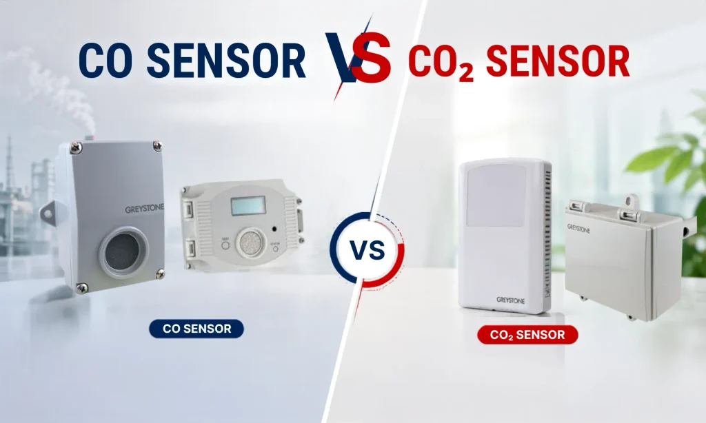 CO Sensor vs CO2 Sensor - key differences