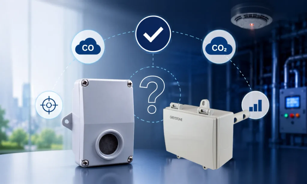 How to Choose the Right CO or CO2 Sensor