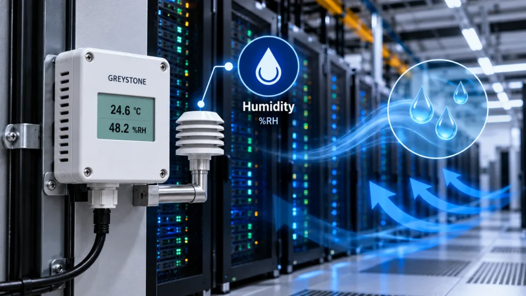 How Do Greystone Humidity Sensors Help Monitor Data Center Conditions